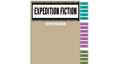 Desktop Screenshot of expeditionfiction.com